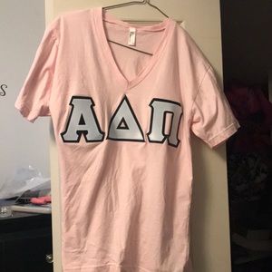 Alpha delta pi letter T-shirt